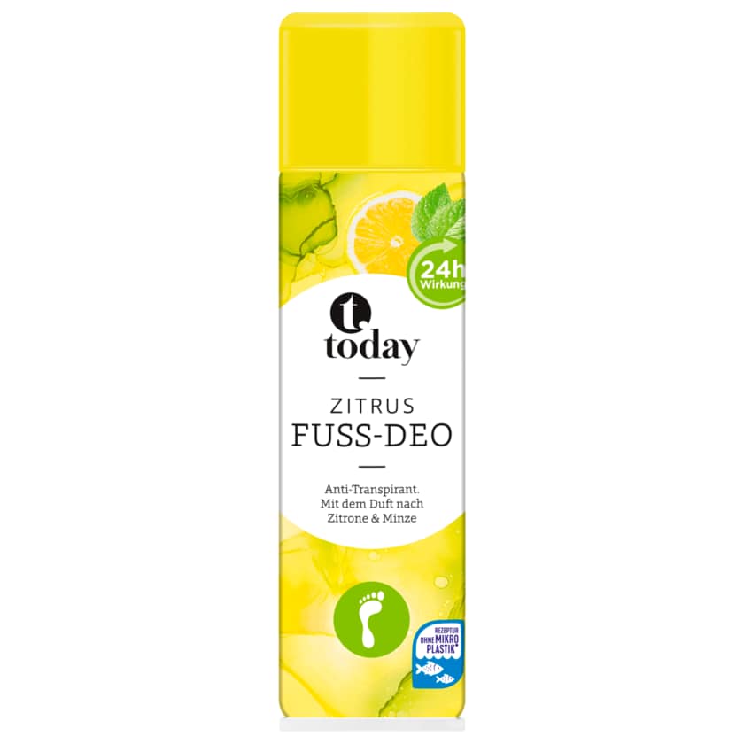 Today Fuß-Deo Spray Zitrone 200ml